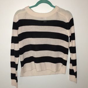 DIVIDED black and white striped sweater size XS
